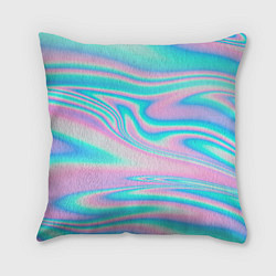 Подушка квадратная WAVES, цвет: 3D-принт