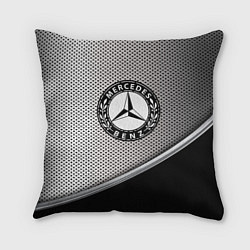 Подушка квадратная MERCEDES-BENZ, цвет: 3D-принт