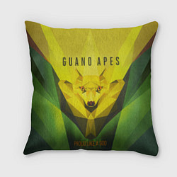 Подушка квадратная Proud Like a God, цвет: 3D-принт