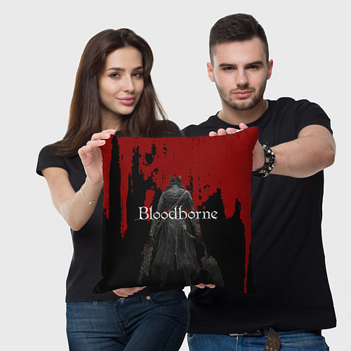 Подушка квадратная Bloodborne / 3D-принт – фото 3