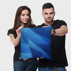 Подушка квадратная Пикси, цвет: 3D-принт — фото 2