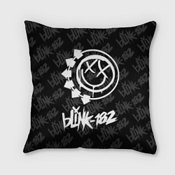 Подушка квадратная Blink-182 4, цвет: 3D-принт