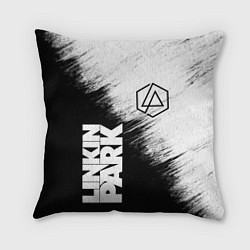 Подушка квадратная LINKIN PARK 3, цвет: 3D-принт