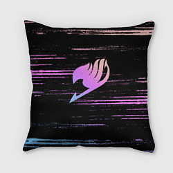 Подушка квадратная Fairy Tail, цвет: 3D-принт