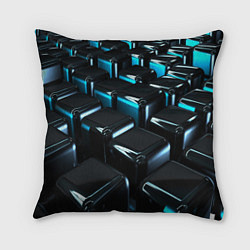 Подушка квадратная ТЕКСТУРА, цвет: 3D-принт
