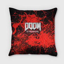 Подушка квадратная Doom Eternal, цвет: 3D-принт