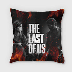 Подушка квадратная THE LAST OF US 2, цвет: 3D-принт