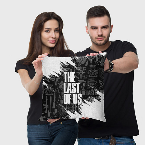 Подушка квадратная THE LAST OF US 2 / 3D-принт – фото 3