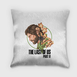 Подушка квадратная The Last of Us Part II Joel, цвет: 3D-принт