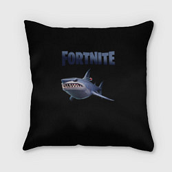 Подушка квадратная Loot Shark Fortnite, цвет: 3D-принт