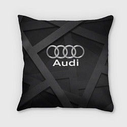 Подушка квадратная AUDI, цвет: 3D-принт