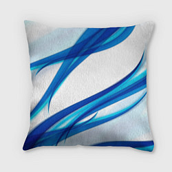 Подушка квадратная STRIPES BLUE