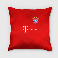 Подушка квадратная BAYERN MUNCHEN, цвет: 3D-принт