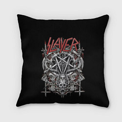 Подушка квадратная Slayer, цвет: 3D-принт