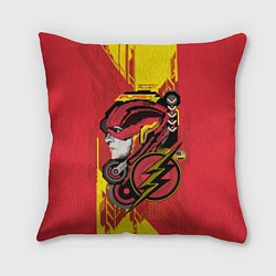 Подушка квадратная The Flash, цвет: 3D-принт