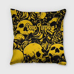 Подушка квадратная Deep Purple, цвет: 3D-принт
