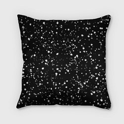Подушка квадратная Snow, цвет: 3D-принт