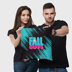 Подушка квадратная ФОЛЛ ГАЙС, цвет: 3D-принт — фото 2
