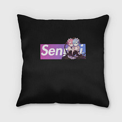 Подушка квадратная Re:Zero, цвет: 3D-принт