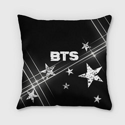 Подушка квадратная BTS бойбенд Stars, цвет: 3D-принт