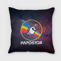 Подушка квадратная NASA Impostor, цвет: 3D-принт