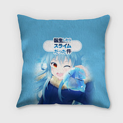 Подушка квадратная Slime, цвет: 3D-принт