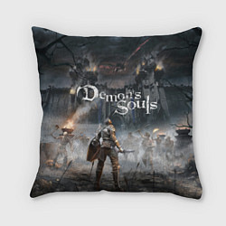 Подушка квадратная Demons Souls, цвет: 3D-принт