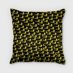 Подушка квадратная Гомер, цвет: 3D-принт