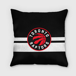 Подушка квадратная TORONTO RAPTORS, цвет: 3D-принт