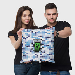Подушка квадратная Minecraft S, цвет: 3D-принт — фото 2
