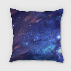 Подушка квадратная Звёздное небо, цвет: 3D-принт