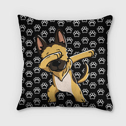 Подушка квадратная DAB DOG, цвет: 3D-принт