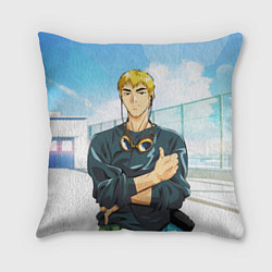 Подушка квадратная Eikichi Onizuka, цвет: 3D-принт