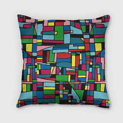 Подушка квадратная Токио, цвет: 3D-принт