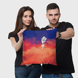 Подушка квадратная Акудама Драйв, цвет: 3D-принт — фото 2