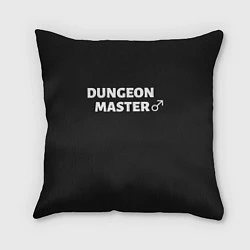 Подушка квадратная Dungeon Master, цвет: 3D-принт