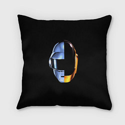 Подушка квадратная Daft Punk, цвет: 3D-принт