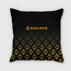 Подушка квадратная BINANCE БИНАНС БИРЖА