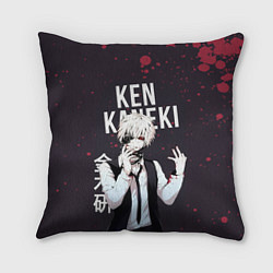Подушка квадратная Ken Kaneki Tokyo Ghoul, цвет: 3D-принт