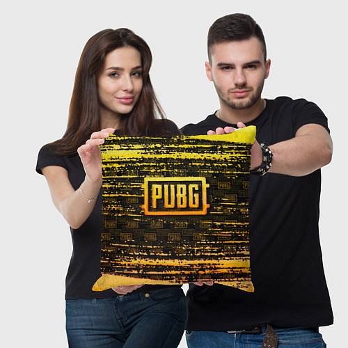 Подушка квадратная PUBG ПАБГ / 3D-принт – фото 3