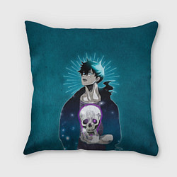 Подушка квадратная Jin-Woo and skull