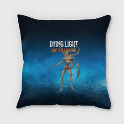 Подушка квадратная Dying light Мутант, цвет: 3D-принт