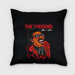 Подушка квадратная The Weeknd - After Hours, цвет: 3D-принт