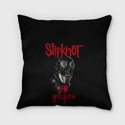 Подушка квадратная SID WILSON SLIPKNOT СЛИПКНОТ Z, цвет: 3D-принт