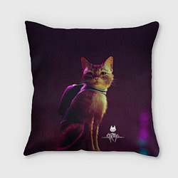 Подушка квадратная Stray Game, цвет: 3D-принт