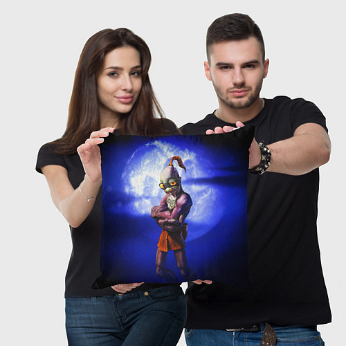 Подушка квадратная Abe / 3D-принт – фото 3