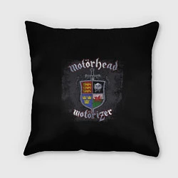 Подушка квадратная Shield of Motorhead, цвет: 3D-принт