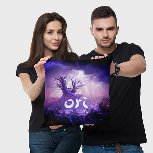 Подушка квадратная Ori and the Will of the Wisps / 3D-принт – фото 3