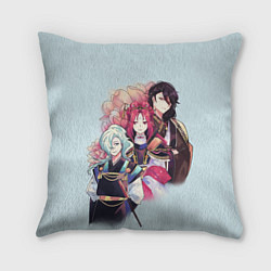 Подушка квадратная Манхва, Облачный цветок, цвет: 3D-принт