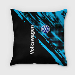 Подушка квадратная Volkswagen Фольксваген, цвет: 3D-принт